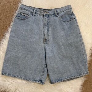 Route 66 90’s Light Denim Women’s Mom Shorts Jorts 13/14